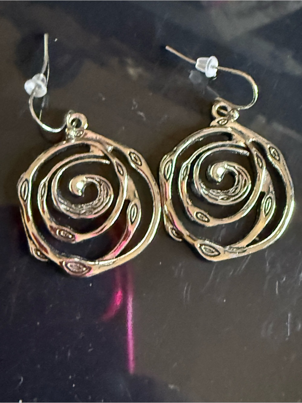 Spiral Drop Earrings for Women - Timeless Swirl Design